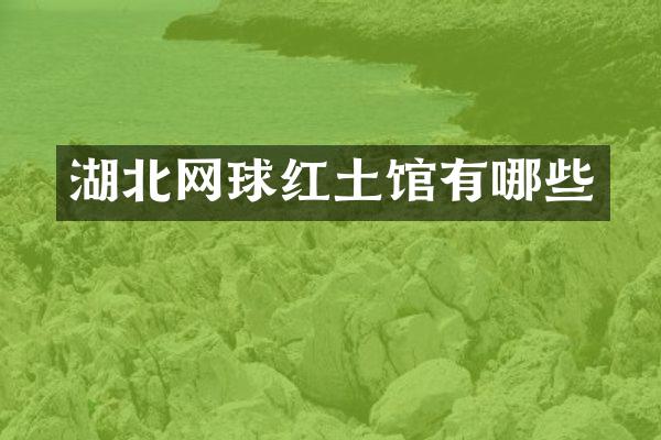 湖北网球红土馆有哪些