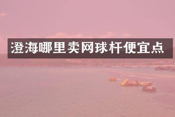 澄海哪里卖网球杆便宜点