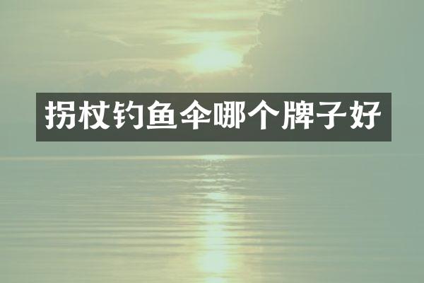 拐杖钓鱼伞哪个牌子好
