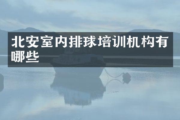 北安室内排球培训机构有哪些