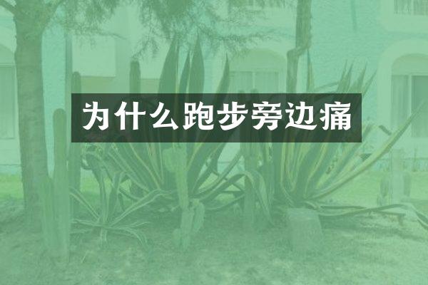 为什么跑步旁边痛