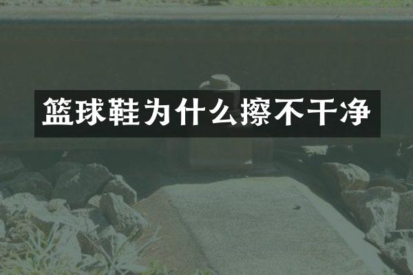 篮球鞋为什么擦不干净