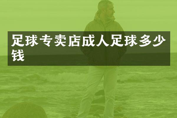 足球专卖店成人足球多少钱