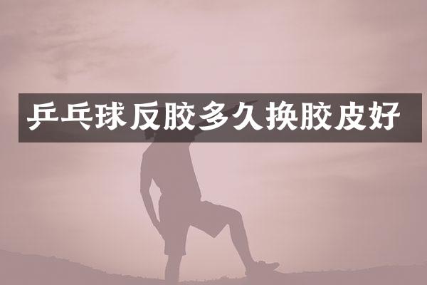 乒乓球反胶多久换胶皮好