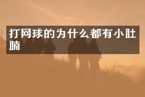 打网球的为什么都有小肚腩