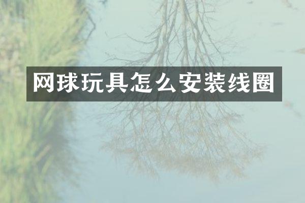 网球玩具怎么安装线圈