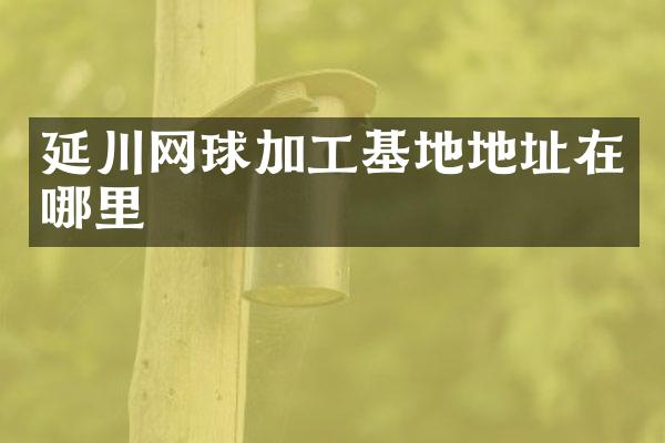 延川网球加工基地地址在哪里