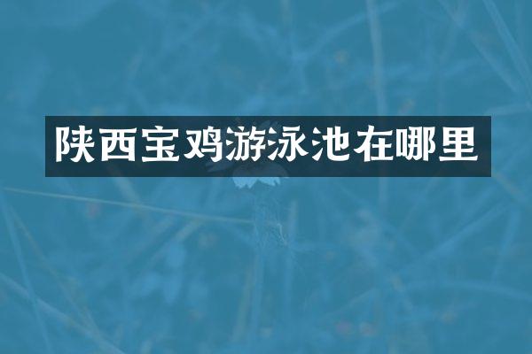陕西宝鸡游泳池在哪里