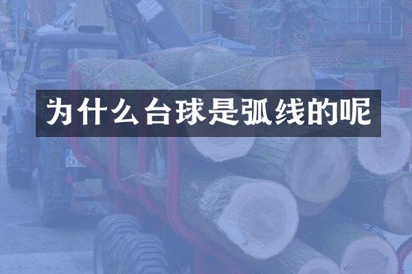 为什么台球是弧线的呢