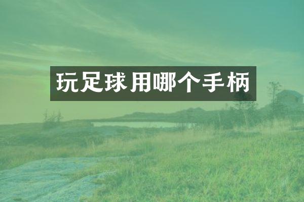 玩足球用哪个手柄