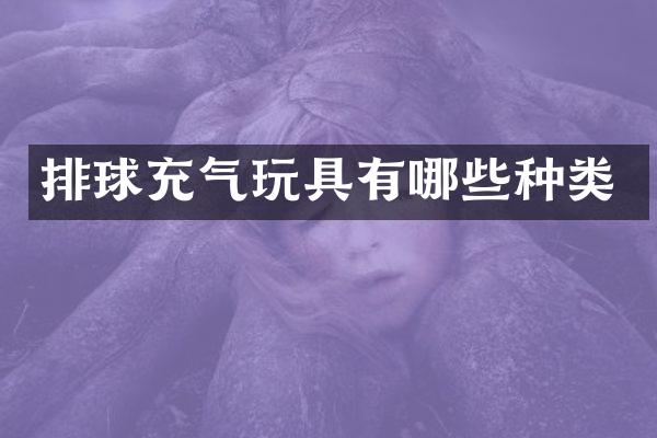 排球充气玩具有哪些种类