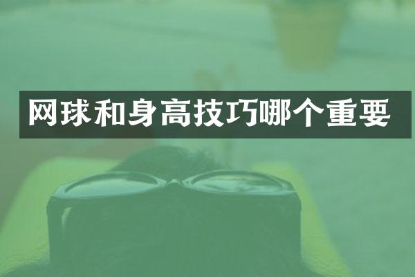 网球和身高技巧哪个重要
