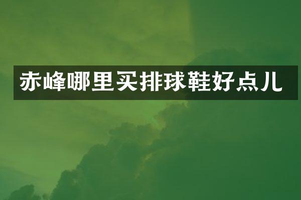 赤峰哪里买排球鞋好点儿