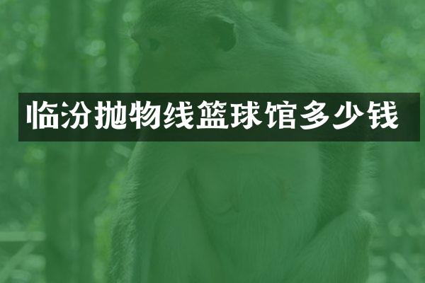 临汾抛物线篮球馆多少钱