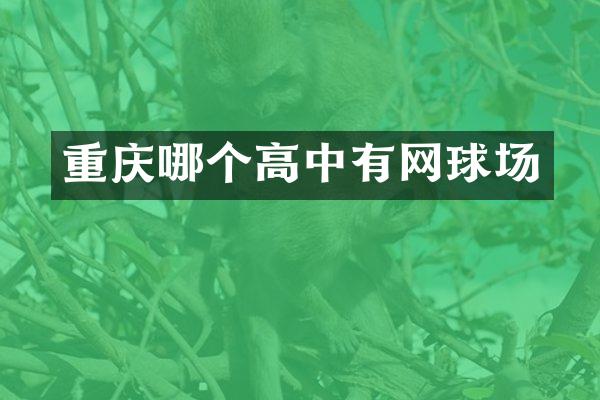 重庆哪个高中有网球场