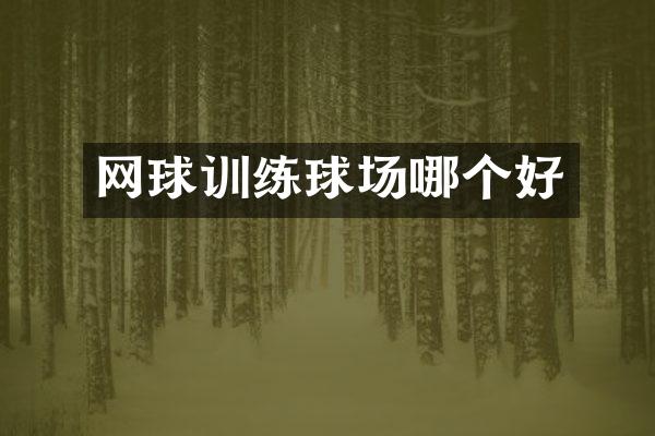 网球训练球场哪个好