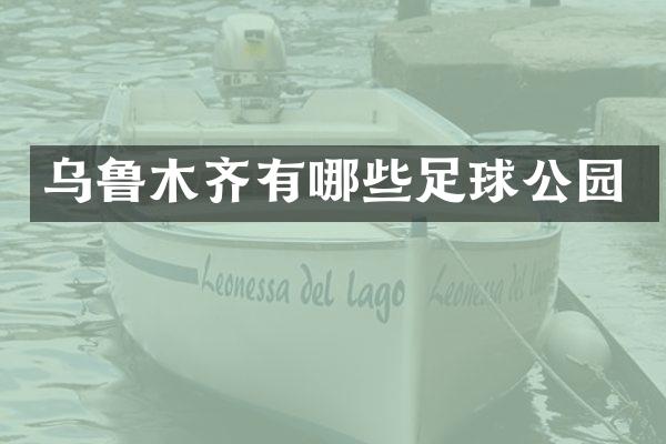 乌鲁木齐有哪些足球公园