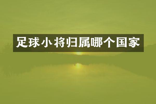 足球小将归属哪个国家