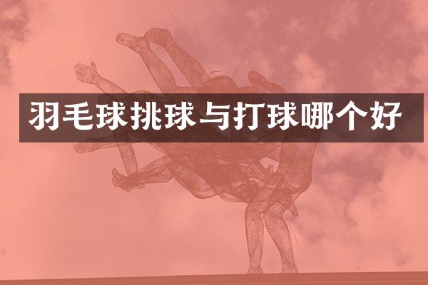 羽毛球挑球与打球哪个好
