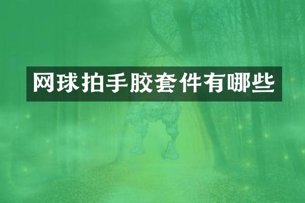 网球拍手胶套件有哪些