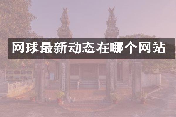 网球最新动态在哪个网站