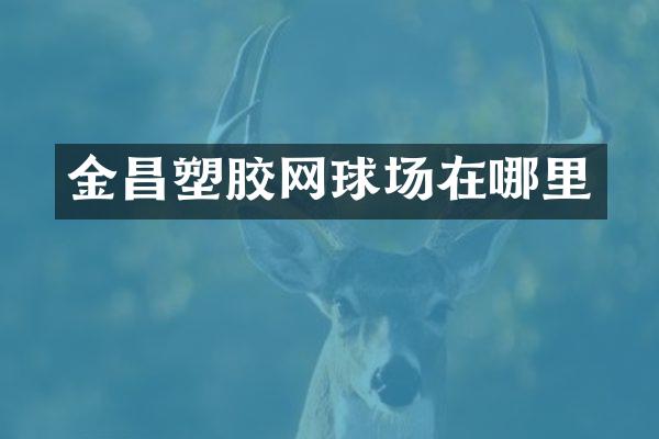 金昌塑胶网球场在哪里