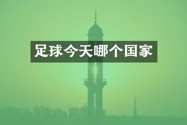 足球今天哪个国家