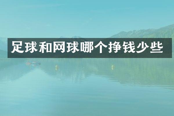足球和网球哪个挣钱少些