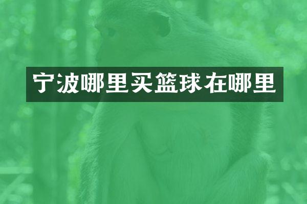 宁波哪里买篮球在哪里