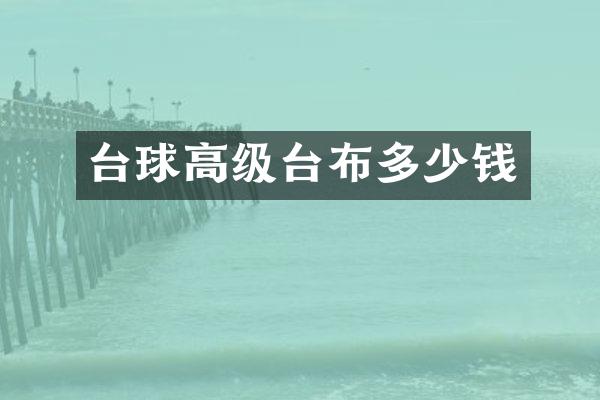 台球高级台布多少钱