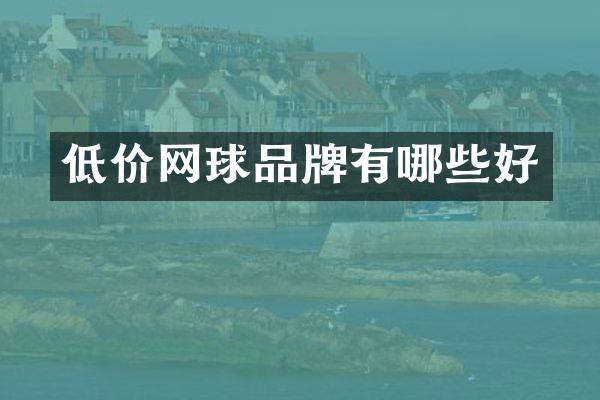 低价网球品牌有哪些好