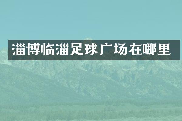 淄博临淄足球广场在哪里