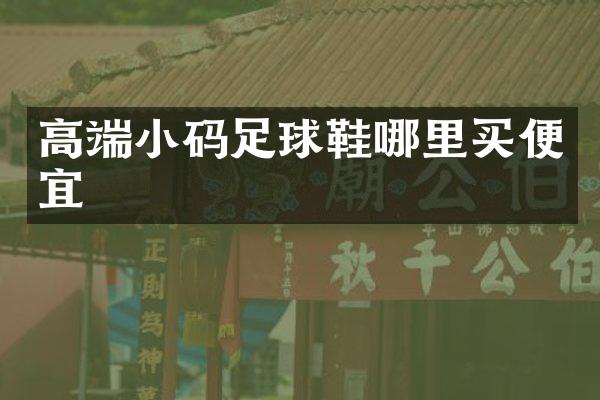 高端小码足球鞋哪里买便宜