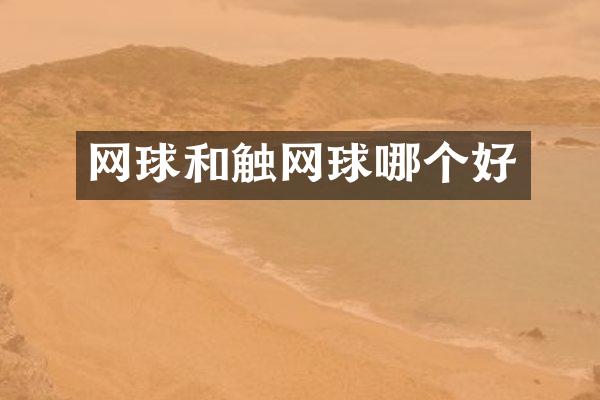 网球和触网球哪个好