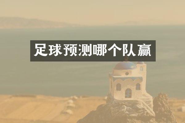 足球预测哪个队赢
