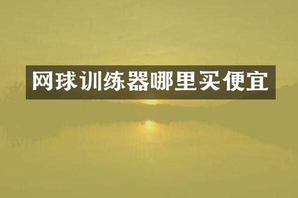 网球训练器哪里买便宜