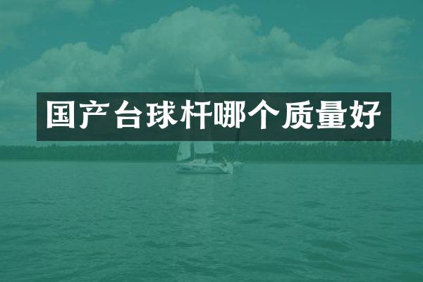 国产台球杆哪个质量好