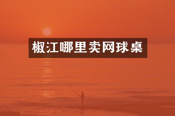 椒江哪里卖网球桌