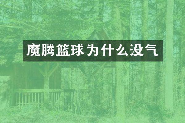 魔腾篮球为什么没气