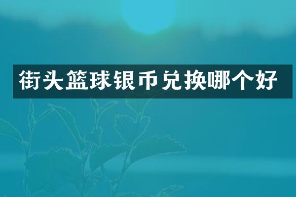 街头篮球银币兑换哪个好