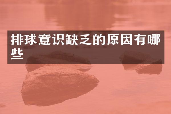 排球意识缺乏的原因有哪些