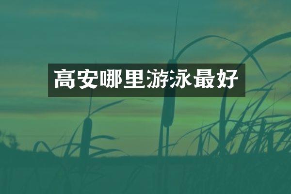 高安哪里游泳最好