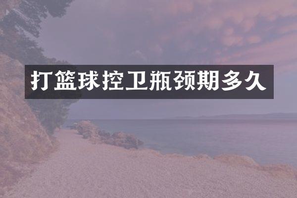 打篮球控卫瓶颈期多久