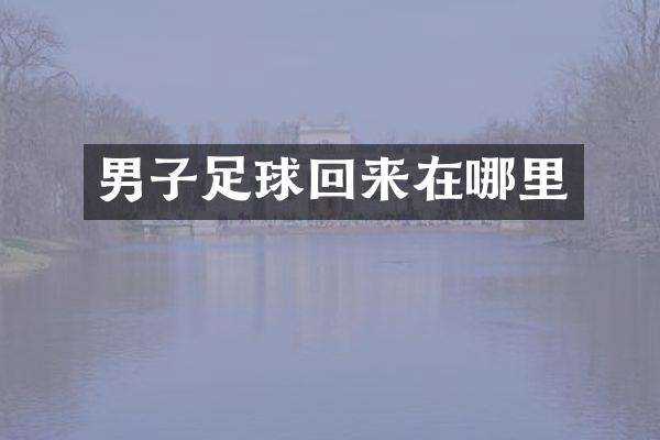 男子足球回来在哪里
