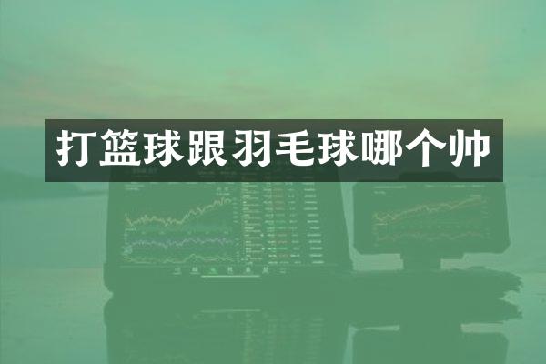 打篮球跟羽毛球哪个帅